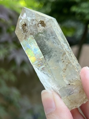 Klarer Quarz raue Rohspitze brasilianisch AAA+ Master Healer 84g AM222
