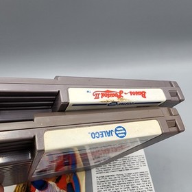NES Lot: Bases Loaded + Bases Loaded 2 Second Season (Nintendo) w/ Manual Tested