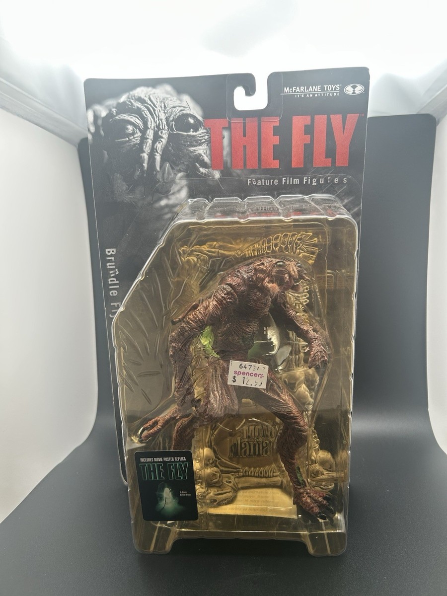 McFarlane Toys[The•FLY]MOVIEManiacs3 McFARLANE TOYS MOVIE MANIACS 3 BRUNDLE FLY w/THE FLY MOVIE