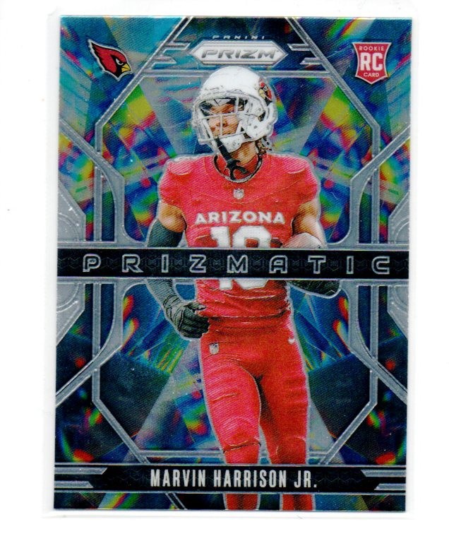 2024 Panini Prizm - Prizmatic Marvin Harrison Jr. #12 Silver Prizm (RC)