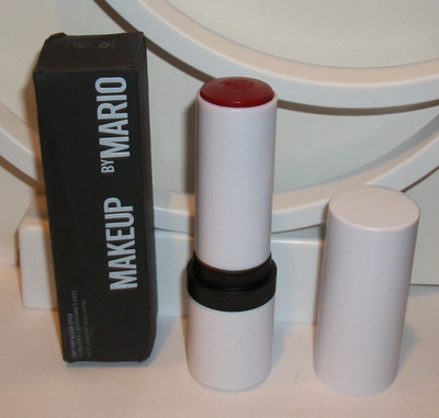 Makeup By Mario Soft Pop Blush Stick w/Brush ~ POMEGRANATE 0.37oz NIB READ