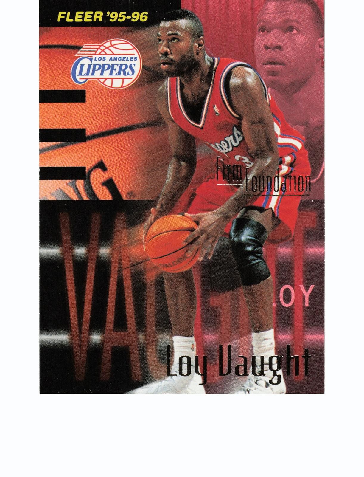 Fleer 1995-96 Fleer European #402 Loy Vaught Excellent