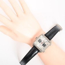 TAG HEUER Monaco Titanium Special Edition CAW218B.FC6496 Watches / Silver/Bl... 7