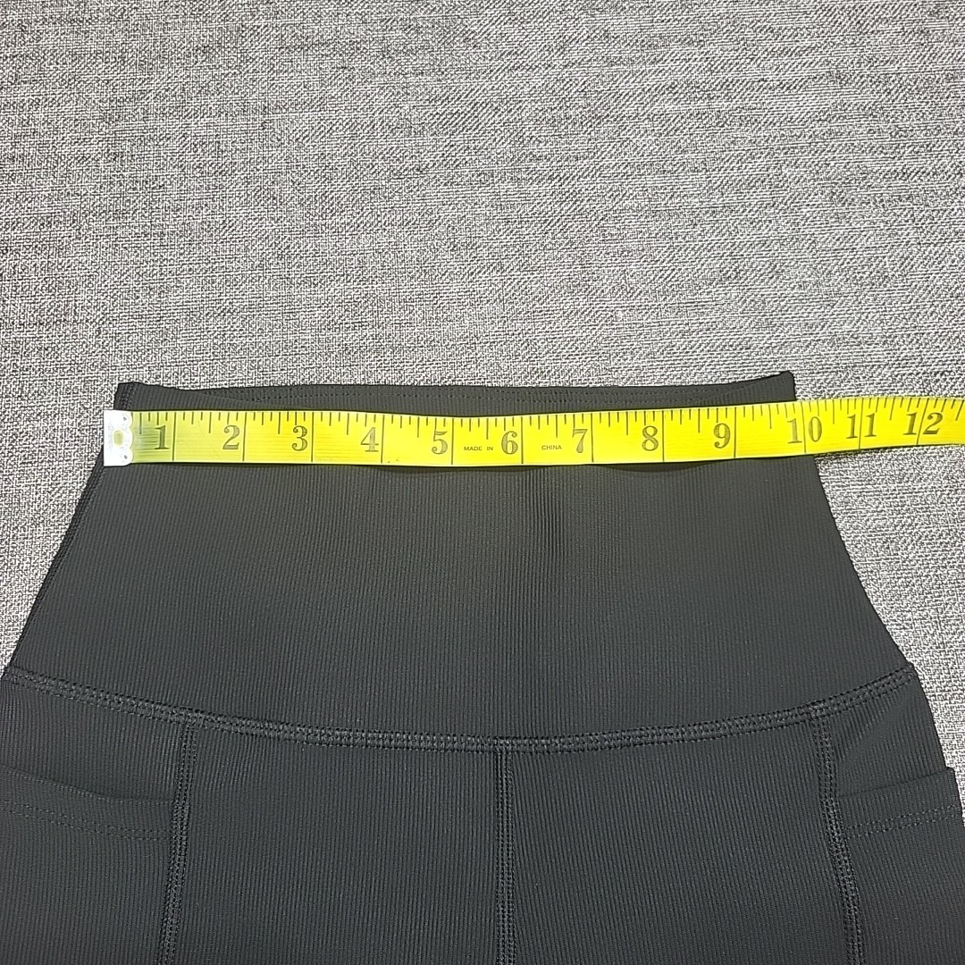 Danskin Short de vélo 15 pouces pour femme, Noir/blanc, Petit