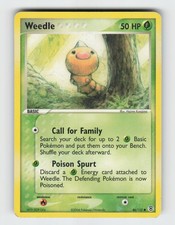 Weedle 86/112 Common FireRed & LeafGreen Pokemon 2004 LP Kusajima on eBay