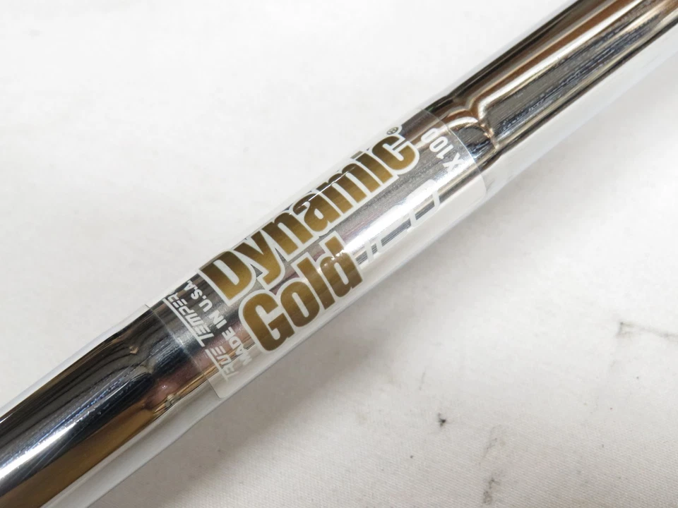 Used TaylorMade P-7CB Single 9 Iron Dynamic Gold 120 X100 Extra Stiff Steel X - Image 4 of 4