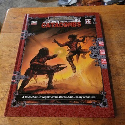 Dungeon World Catacombs D&D d20 rule book