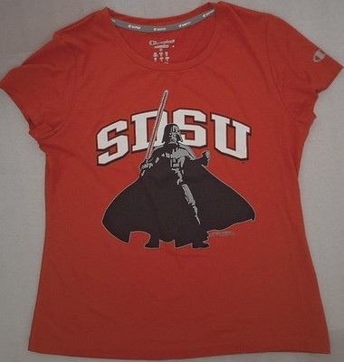 Darth Vader SDSU San Diego State University T-Shirt Red Women's M star wars