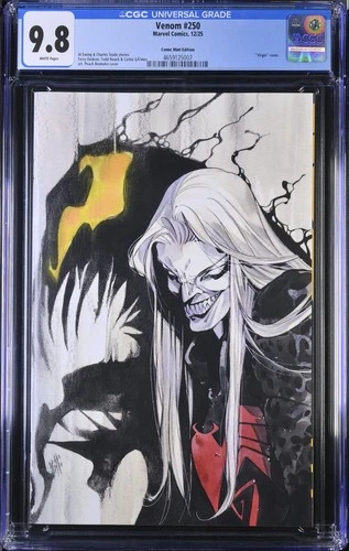 Venom #250 CGC 9.8 Graded Peach Momoko NYCC 2025 Edition Limited 1000