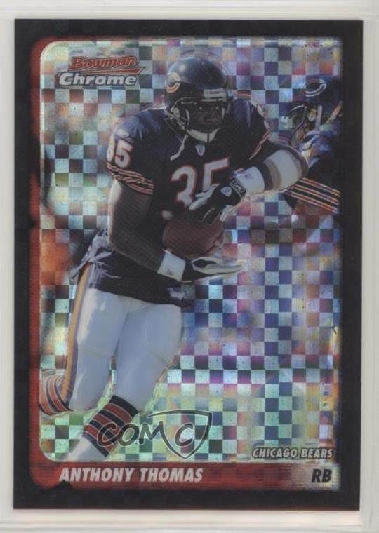2003 Bowman Chrome X-Fractor 232/250 Anthony Thomas #99 kq3