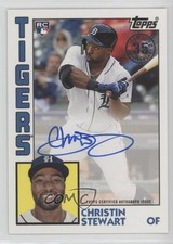 2019 Topps 1984 Topps Baseball Rookies Auto Christin Stewart #84R-CST Auto k0w