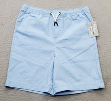 Tommy Bahama Swim Trunk Shorts Boys XL Blue Elastic Waist Drawstring Beachwear