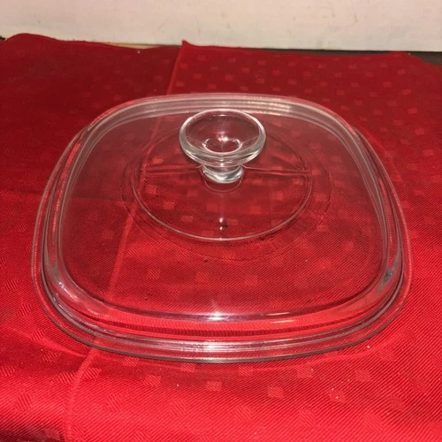 Pyrex Glass Lid A-9-C fits A-2-B & A-3-B, A-8-B & 9" Corning Ware  A-9-C