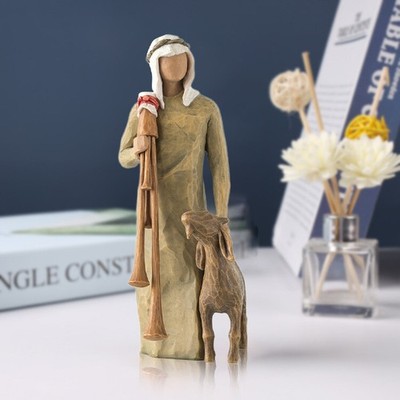1-teiliges Krippenset Born Scene Willow-Tree Figur