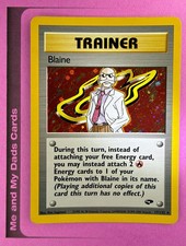 Blaine 17/132 Gym Challenge Unlimited Holo Rare Vintage WOTC LP/MP on eBay