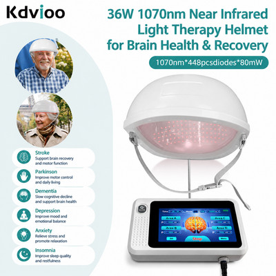 1070nm High Power Brain Helmet 448 Diodes for Alzheimer Stroke Autism Parkinson