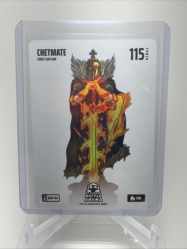 Bo Jackson Battle Arena Alpha Update - CHETMATE - Fire Blizzard Foil - First Ed.