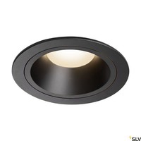 Schwarz Moderne Einbauleuchte Lampe 3000K 2956Lm 1X25,4W/Led IP20 120° 8,5 [Cm]