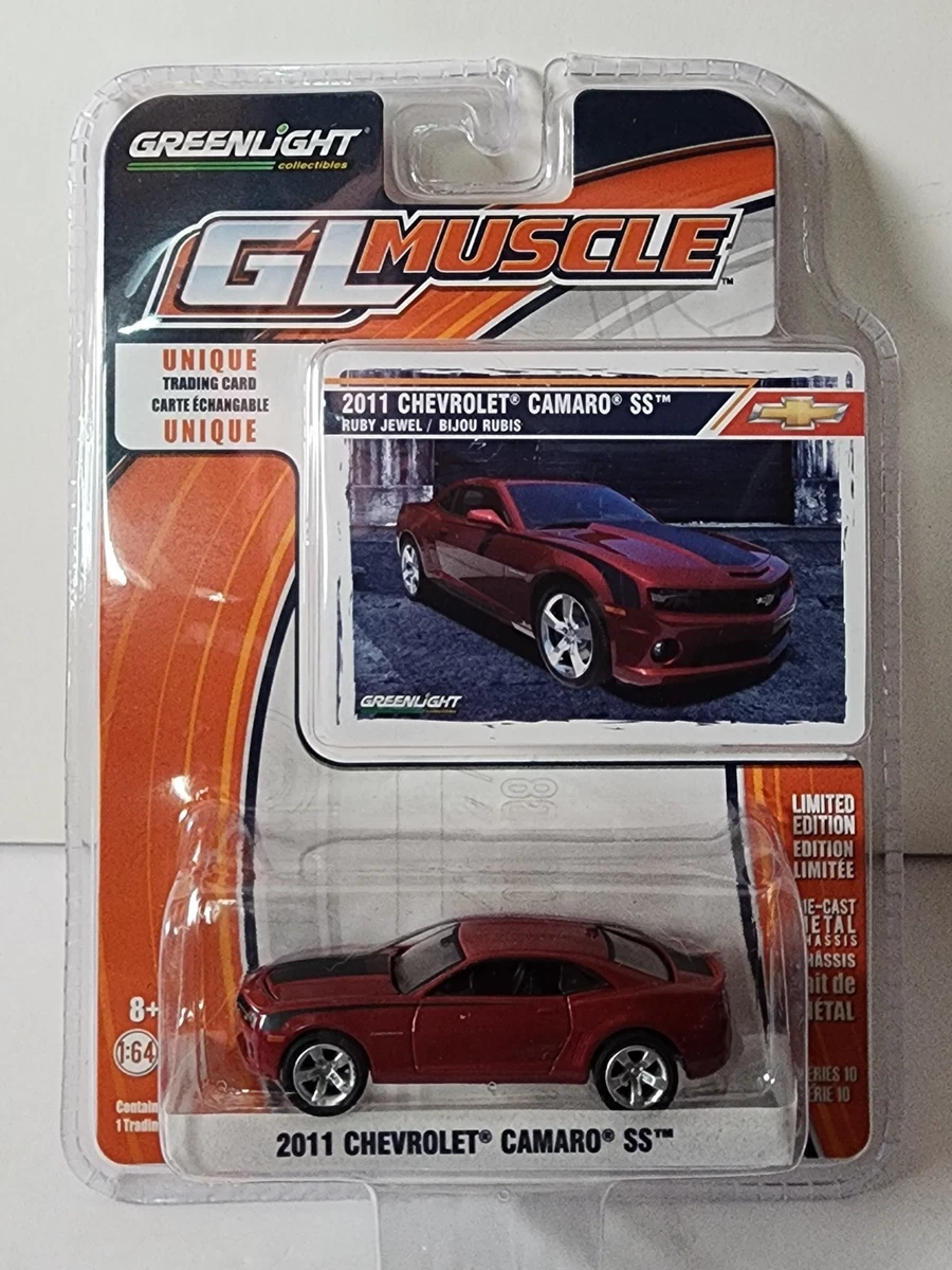 Miniature Greenlight 1968 Chevrolet Camaro SS 396 - Série Muscle 29 - Chase Red - Échelle 1:64
