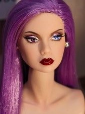 integrity toys OOAK Repaint Poppy Parker Custom Art Doll Head