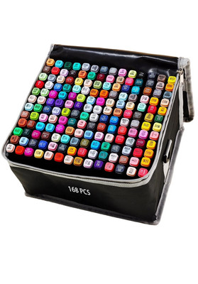 168 Colors Alcohol Markers Artist Drawing Art Markers for Kids Dual Tip Marke...