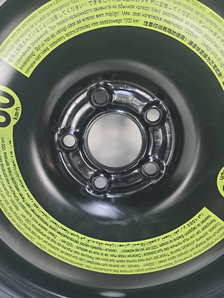 Spare Tire 17'' (5 Lugs) Fits: 2011-2017 Mini Cooper Countryman - Image 2 of 4