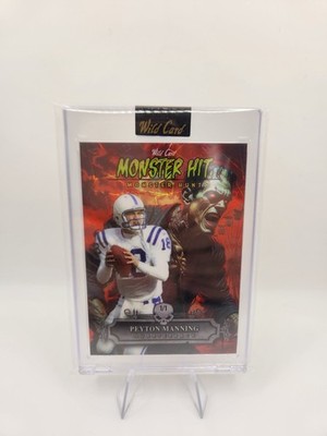 Peyton Manning 2025 Wild Card Haunted Hits Monster Hit 1/1 Indianapolis Colts