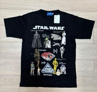 Tokyo Disneyland Star Tours Star Wars T-Shirt M Vintage Deadstock