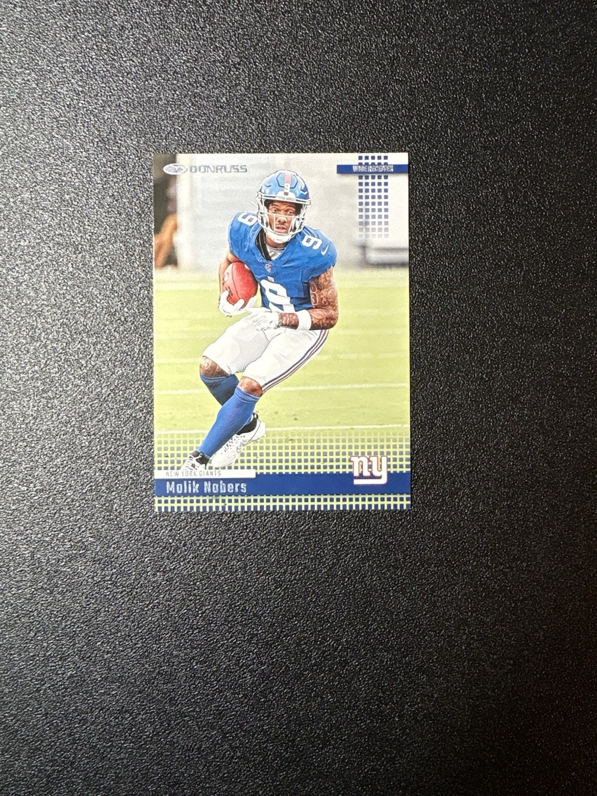 2024 Panini Donruss Retro 2004 Malik Nabers Rookie Giants