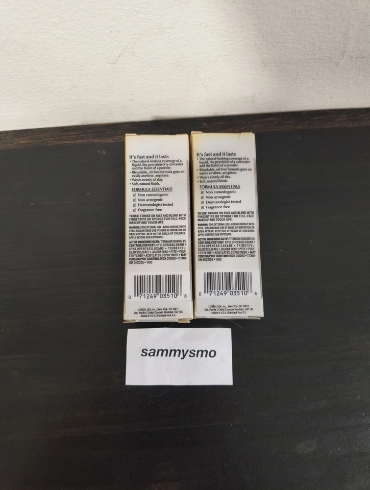 L'Oréal  QuickStick long wearing SPF 14 Foundation- PALE x2 - Image 4 of 4