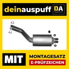 Endschalldämpfer für Mercedes R107 C107 SL SLC Auspuff J816