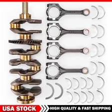 Crankshaft & Connecting Rods & Bearing For Toyota RAV4 2004-2008 2AZFE 2AZ 2.4L