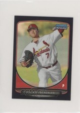 2013 Bowman Chrome Minis Black Refractor 6/25 Marco Gonzales #170 3y0