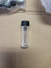 1 oz Clear Plastic Bottles w/Caps 144 count 