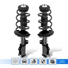 Pair Front Complete Struts Shocks w/ Coil Spring For 2010-2016 Cadillac SRX