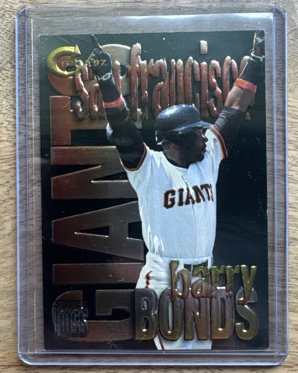 1997 Skybox Circa Boss Super Boss Barry Bonds #3 1i01