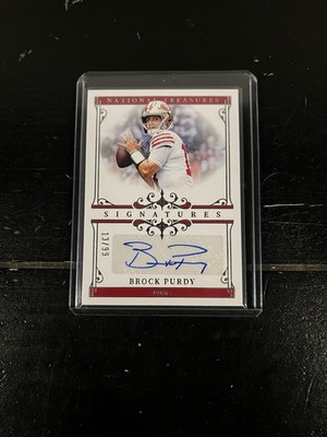 Brock Purdy San Francisco 49ers National Treasures Auto /99