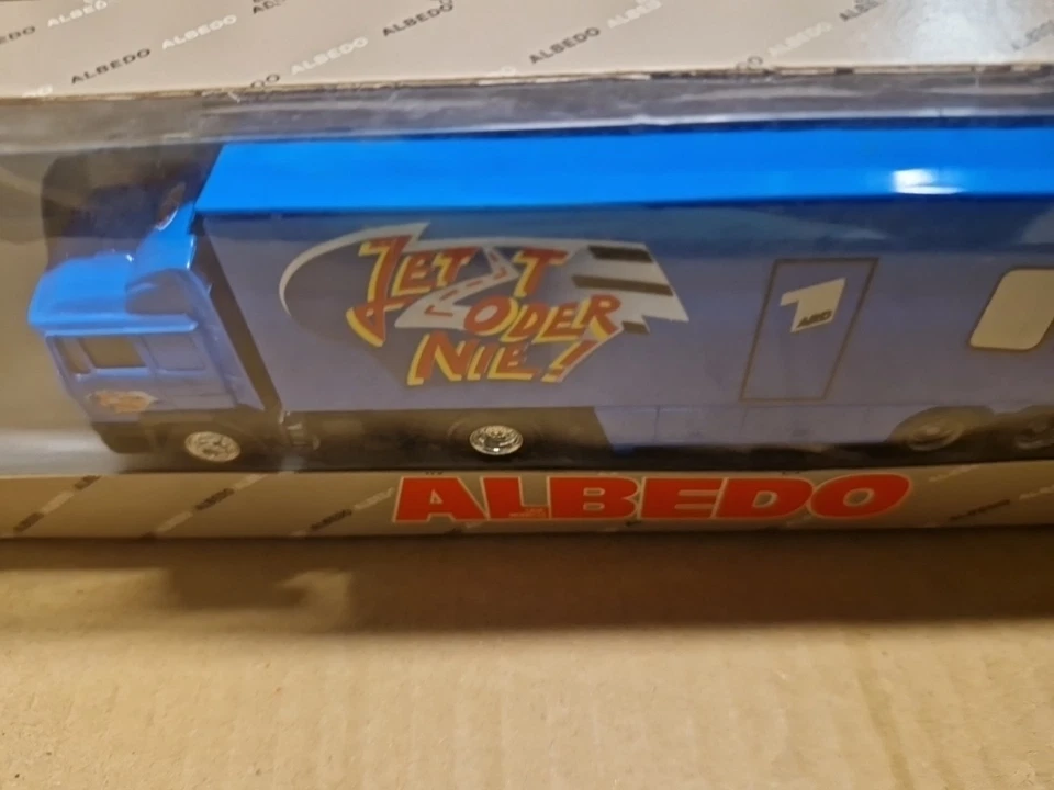 Z434* Albedo 1:87 800009 MAN Sattelzug Jetzt oder nie! OVP - Photo 4/4