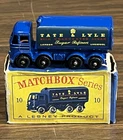 Vintage Lesney Matchbox #10 Sugar Container Truck Tate & Lyle - England -Minty !