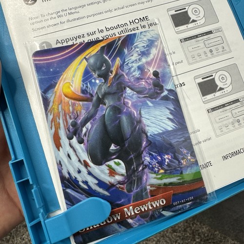 Pokken Tournament W/ Shadow Mewtwo Amiibo Card (Nintendo Wii U, 2016) 3 Game LOT - Picture 5 of 5