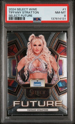 Tiffany Stratton #1 — 2024 Panini Select WWE Future wrestling card