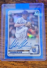 2020 Bowman Draft - Chrome Draft Picks Autographs Christian Chamberlain #CDA-CC