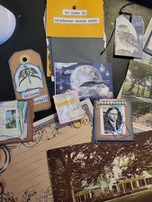 300 Pcs Junk Journaling Ephemera Vintage Photo/papers Stamps Scrapbook Bundle