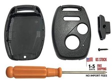 Replacement Keyless Entry Key Fob Case Cover fits for Honda 3 Buttons Pack 1