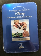 Disney's BIG RED DVD In Collectible Tin- NEW Signature Movie Ed. Sealed