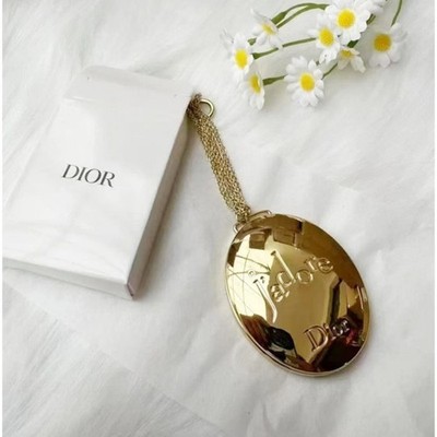 Dior J'Adore Gold Pocket Mirror Pendant – Luxe Compact Mirror