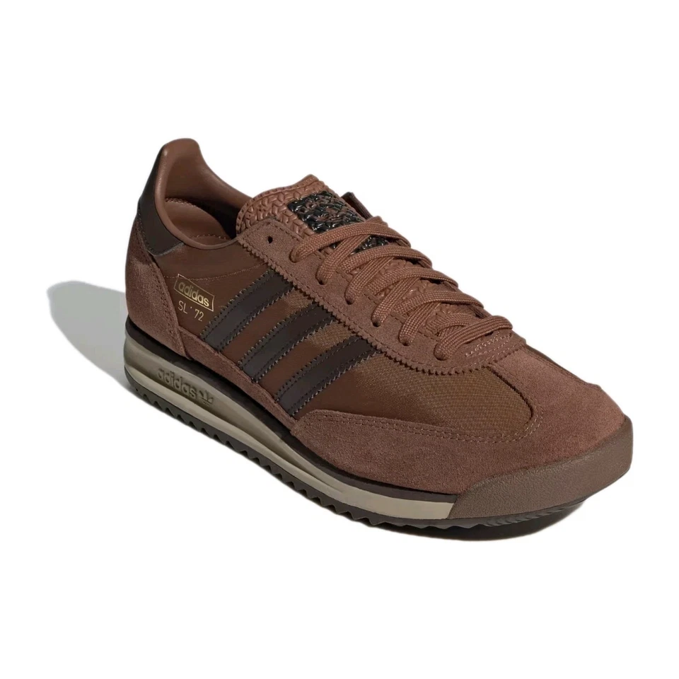 adidas SL 72 RS Herren Sneaker Braun Retro Leder Vintage - Blitzversand ⚡ - Bild 2 von 4