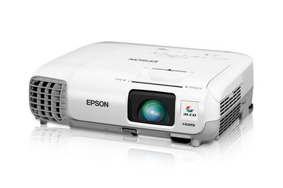 Epson EB-98H 3000 Lumen XGA HDMI Projektor + Fernbedienung + neue Lampe montiert