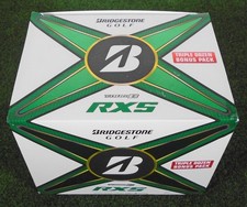 New Bridgestone Tour B RXS Triple Dozen Bonus Pack, White, 36 Balls, No Logos