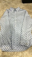 Banana Republic Men's Slim Flex Fit Tech Stretch Cotton Shirt Medium